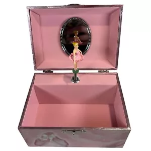 Ballerina Musical Jewelry Box Rotating Dancing Ballerina Girl's Keepsake - Picture 1 of 9