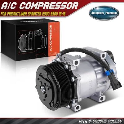 Compresor de aire acondicionado para Freightliner Sprinter 2500 Sprinter 3500 2015-2018 FL70 Foto 1 de 4