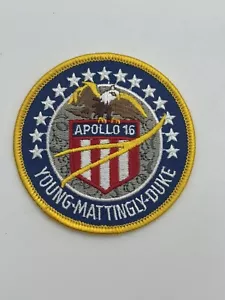 Apollo 16 Moon Mission NASA Young Mattingly Duke Patch - Picture 1 of 3
