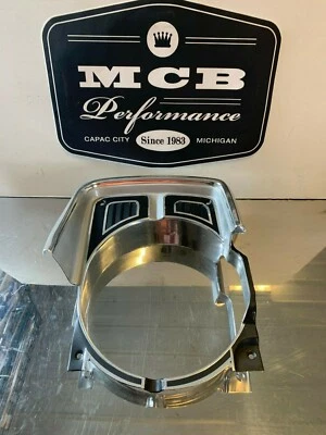 Dodge Dart Head 1969 luz bisel moldura original restaurado anodizado lado derecho Foto 1 de 2