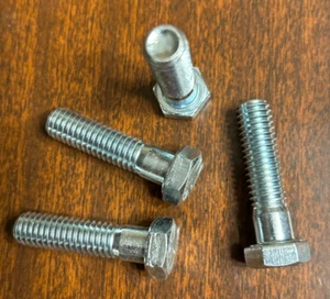 25 pcs 3/8-16 X 1 1/2" long, Steel Hex Head Cap Screw zinc plated , NEW - Picture 1 of 1