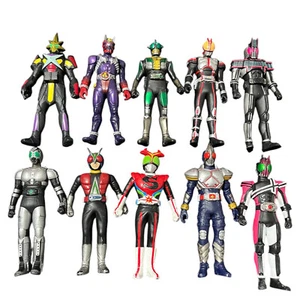 Bandai Kamen Rider Serie Soft Vinyl Figur 10 Stück gebraucht - Bild 1 von 12