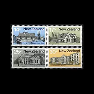 Nuova Zelanda, Sc #707-10, MNH, 1980, ARCHITETTURA - Foto 1 di 1