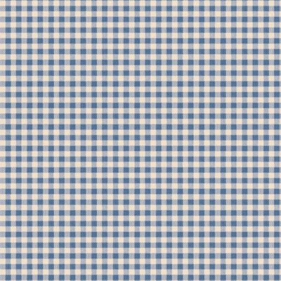 Quilting Fabric TILDA Creating Memories Gingham Blue 50x55cm FQ - image 1 of 4