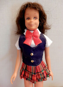 1963 Vintage SKOOTER (Barbie / Skipper's Friend) Doll JAPAN DAISO School Uniform
