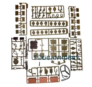 Borsa parti decorazione plastica per serbatoio 1/16 Henglong 3838 USA M26 Pershing RC RTR - Foto 1 di 1