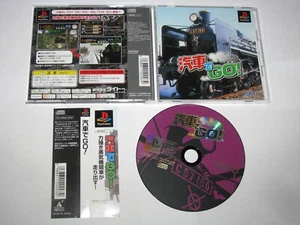Kisha de Go! Kisya Steam Locomotive Playstation PS1 Japan import +obi US Seller - Picture 1 of 7