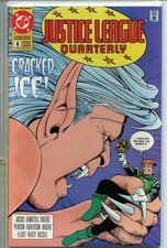 Justice League Quarterly 1990 series # 4 very fine comic book