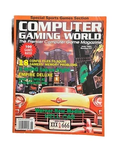 Classic Vintage Computer Gaming World Magazine #107 Warner New Media’s Hell Cab - Bild 1 von 3
