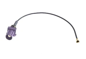 Fakra D Female to I.PX4 patch/pigtail RF1.13(AWG32) max. 100cm max.6.0GHz - Picture 1 of 5
