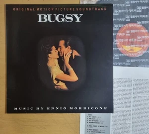 EX / BUGSY - OST [ 1992 Korea Orig 1st LP Vinyl ] Insert Ennio Morricone - Picture 1 of 3