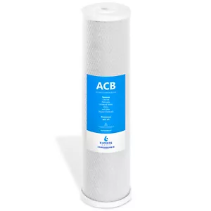 Whole House Water Filter Replacement Cartridge Coconut Carbon CTO 4.5" x 20 Inch - Picture 1 of 7