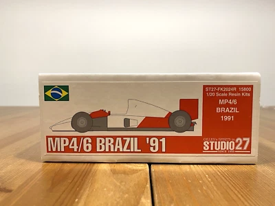 Studio27 1/20 Mclaren MP4/6 F1 1991 Brazilian GP static model kit - Immagine 1 di 4