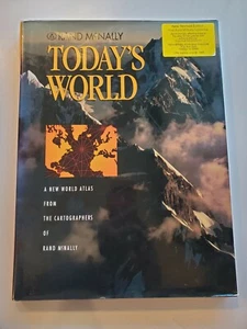 Oggi Mondo Un Nuovo Mondo Atlante dai Cartografi di Rand McNally copertina rigida - Foto 1 di 12