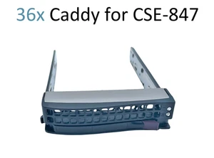 36x 3.5" LFF SAS SATA Hot Swap HDD Caddy Disk Tray Hard Drives Supermicro Set - Picture 1 of 6