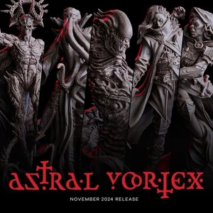 Minis de resina DnD impresas en 3D Astral Vortex de Flesh of Gods - Imagen 1 de 58