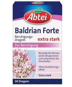 Abtei Baldrian Forte - Baldriantabletten - zur Beruhigung, bei Schlaf- und - Bild 1 von 2