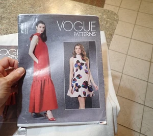 Vogue Sewing Pattern V1802 Misses Dress Loose Fitting Maxi Dress Size LG XLXXL - Picture 1 of 1