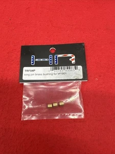 Buje de brida de latón Hot Racing King Pin para Traxxas 4-Tec 2.0 (4) [HRATRF04P] - Imagen 1 de 2