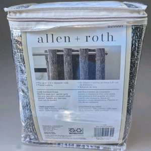 Allen & Roth 84"L X 54"W Coal Thermal Lined Blackout Curtain~1 Panel - Picture 1 of 9