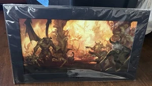 Diablo 4 Collector’s Edition: Matted Fine Art Prints HELL DEMONS NEW WRAPPED - Bild 1 von 7