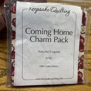 Coming Home by Deb Strain - Moda Fabrics - Charm Pack Keepsake Quilting - 35 sq - Picture 1 of 14