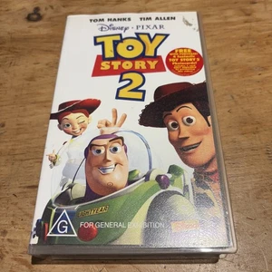 Toy Story 2 (VHS Tape, Ex Rental, 1999) : Disney Pixar - Free Shipping! - Picture 1 of 7