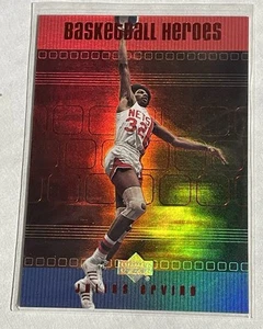 1999 Upper Deck Basketball Insert card “Basketball Heroes “ Dr. J #H48 - Picture 1 of 2