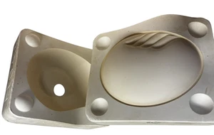 Vintage Holland Ceramic Slip Casting Mold Cup Ashtray #642 Mid Century Mod Retro - Picture 1 of 4