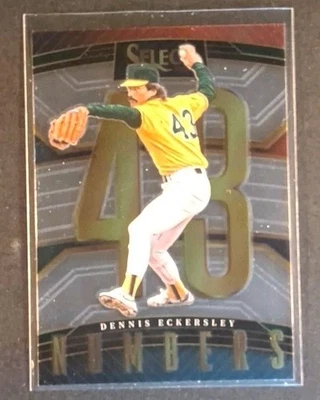 2023 Select #SN15 DENNIS ECKERSLEY Select Numbers ATHLETICS - Image 1 of 2