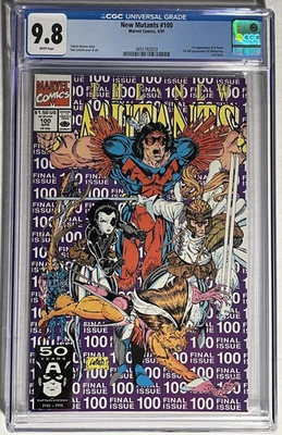 NEW MUTANTS #100 CGC 9.8 NM/M 🔥1st Appearance X-Force & 1st Full Shatterstar🔑 - Image 1 of 3