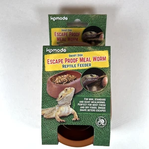 Komodo Smart Dish Escape Proof Meal Worm Reptile Feeder - Picture 1 of 3