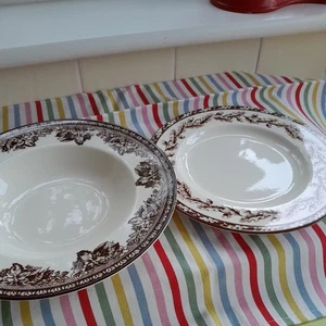 Plymouth by Josiah Wedgwood Williams-Sonoma Soup Bowl and plate - Picture 1 of 10