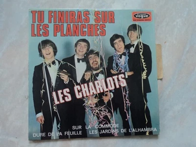 VINYLE EP 45 Tours  LES CHARLOTS TU FINIRAS SUR LES PLANCHES  4Tte Bteb - Photo 1/3