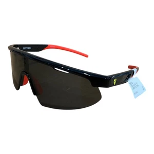 Occhiali da sole unisex FERRARI SCUDERIA FZ6004U 501 87 nero grigio 41 mm - Foto 1 di 8