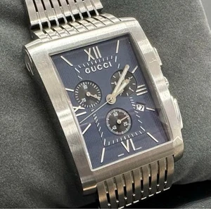 Reloj Hombre GUCCI G Metro 8600M Cronógrafo Fecha Cuarzo - Imagen 1 de 10
