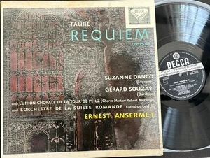 ERNEST ANSERMET - SUZANNE DANCO / FAURE Requiem / DECCA SXL 2211 WBg ED1 - Picture 1 of 2