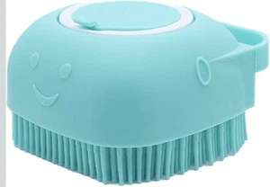 Woleigiao Dog Bath Brush, Pet Message Brush, Shampoo Dispenser,  Soft... - Picture 1 of 8
