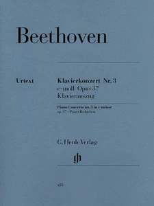 Beethoven Concerto Piano Orchestra C Minor Op 37 No 3 Henle Urtext Duet Book - Picture 1 of 1