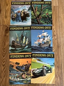 6 Vintage Finding Out Magazines Library Of Education Numbers 43-48 - Picture 1 of 14
