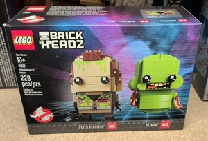 LEGO BRICKHEADZ: Peter Venkman & Slimer (41622) Neu Versiegelt Schneller Versand - Bild 1 von 2