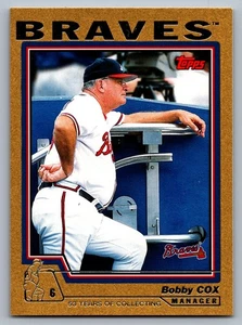 2004 Topps #269 Bobby Cox Gold #/2004 - Bild 1 von 2