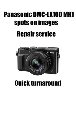 Reparatur Service für Panasonic DMC-LX100 MK1 Kamera dunkle Staubflecken auf den Fotos - Bild 1 von 4