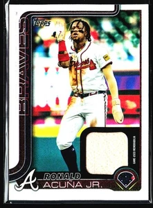 2025 Real One Bat Relic Ronald Acuna Jr. Atlanta Braves #207 - Bild 1 von 2