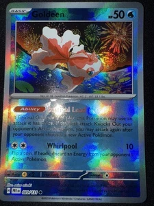 Goldeen (Poke Ball Pattern) 020/131 Prismatic Evolutions Holo - Picture 1 of 2