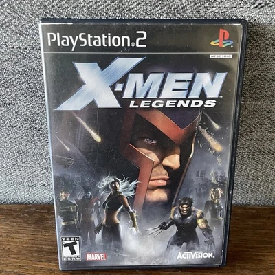 X-Men Legends (2004) PS2 – Complete w/ Case & Manual – Great Condition CIB - Image 1 of 4