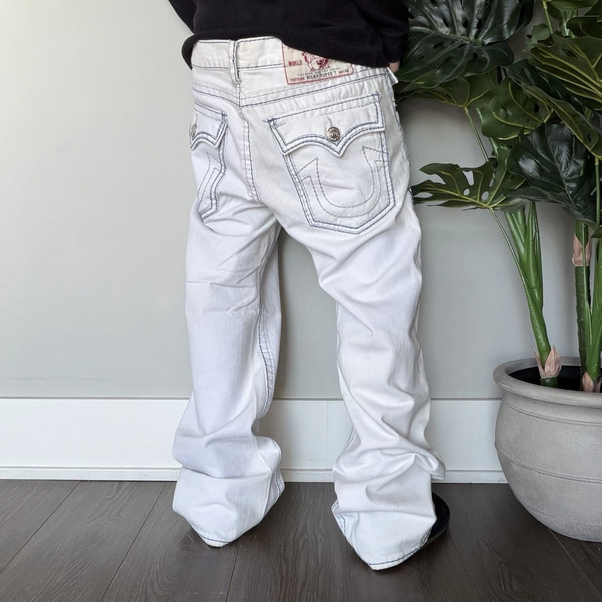 True Religion White Jeans for Men for sale | eBay
