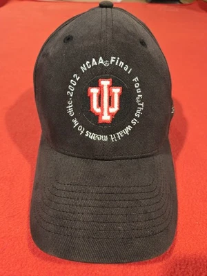 De colección 2002 Nike Elite NCAA Final Four Indiana University Hoosiers Sombrero Foto 1 de 4
