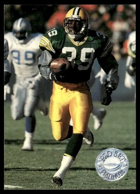 1991 Pro Set Platinum Darrell Thompson Green Bay Packers #193 - Image 1 of 2