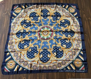 DAR Constitution Hall Scarf 35" Medallion Motif Our National Landmark USA   - Picture 1 of 7